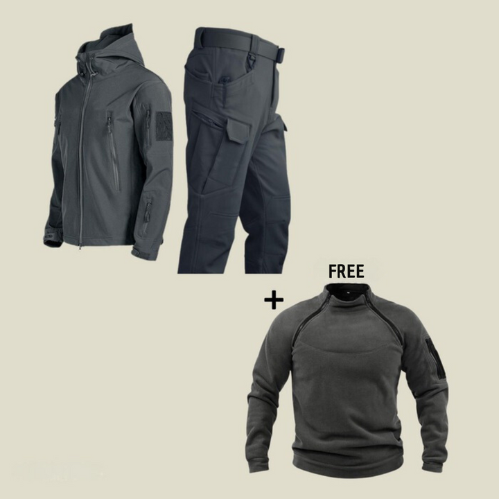 Jorge™ – Waterproof Military Suit + Free Jacket