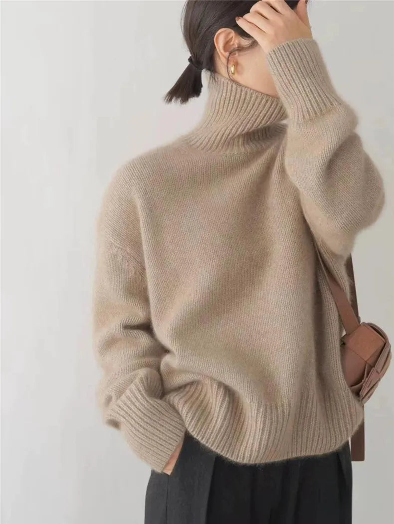 Emily™ – Comfortable Soft Turtleneck Sweater