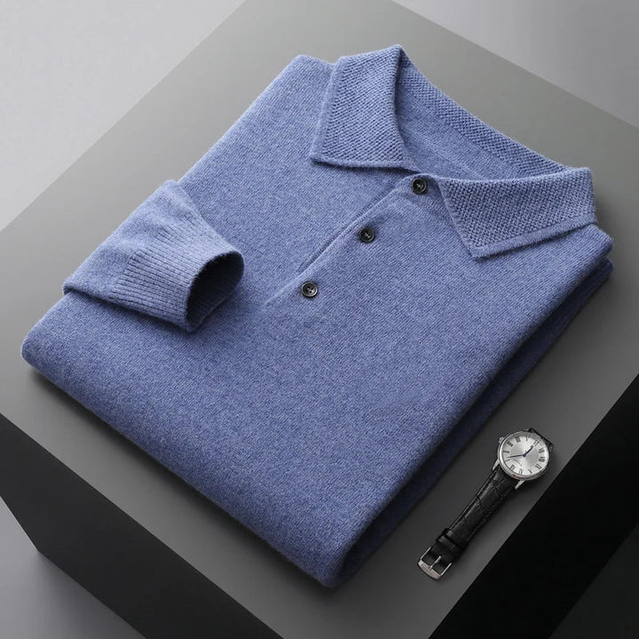 Pratt™ - Merino Wool Long Sleeve Business Knit