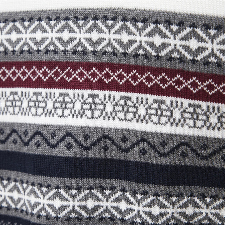 Bale™ – Casual men's sweater with ethnic pattern