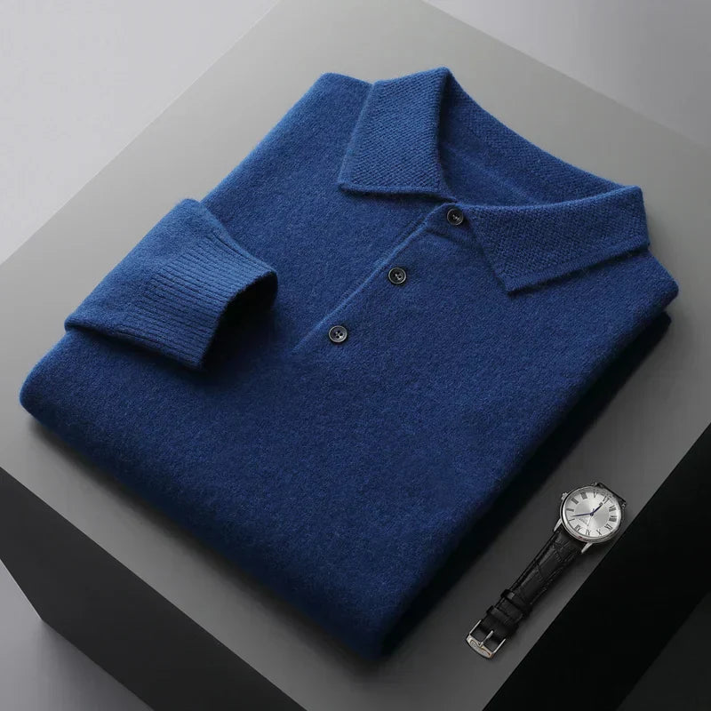 Pratt™ - Merino Wool Long Sleeve Business Knit