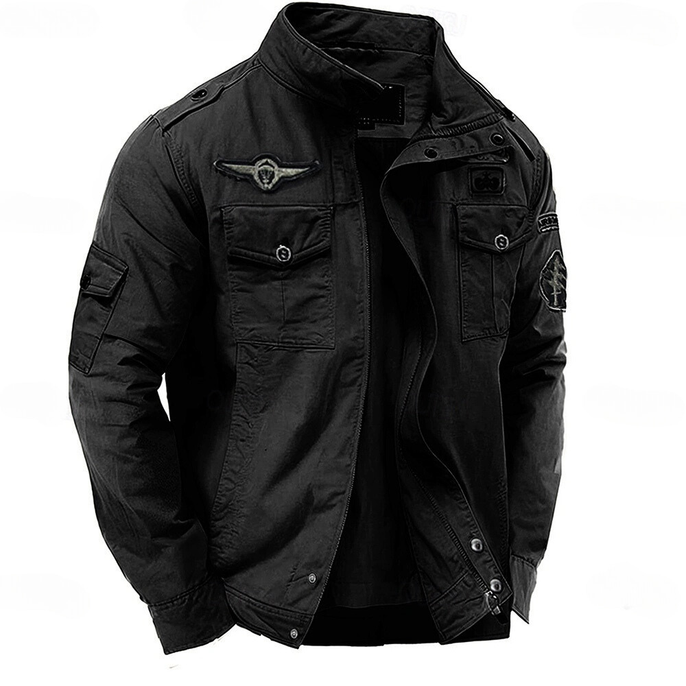 Alpha™ - Military Jacket, Shoulder Straps and Pockets