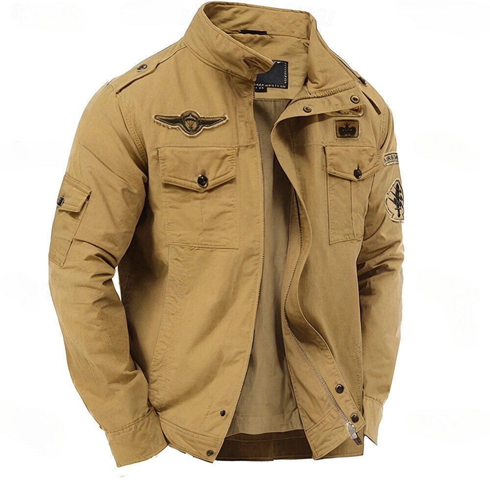 Alpha™ - Military Jacket, Shoulder Straps and Pockets